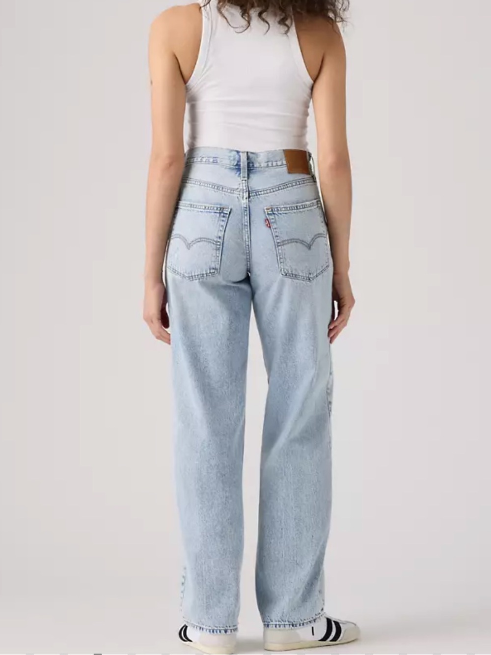 Levi's® Premium Baggy Dad Women's Jeans Light Wash 30W x 30L - Picture 3 of 9
